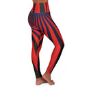 High Waist Yoga - Red Hot