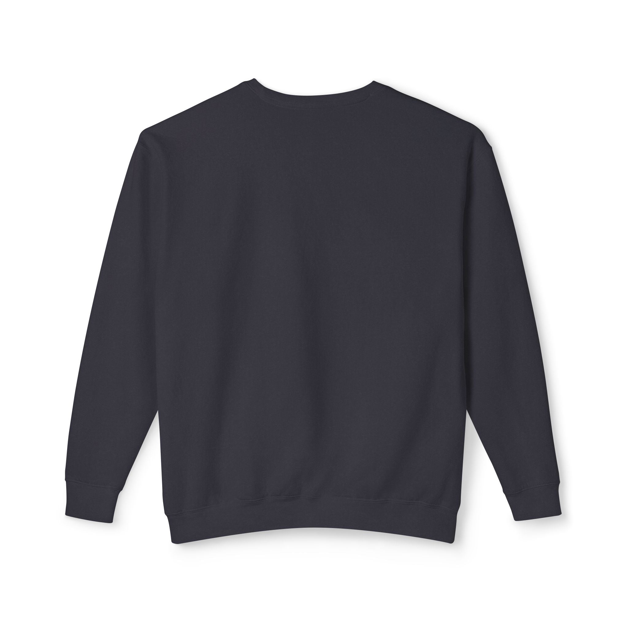 Sudadera unisex ligera con cuello redondo y silueta colorida