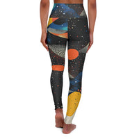 High Waist Yoga - Galaxy Groove