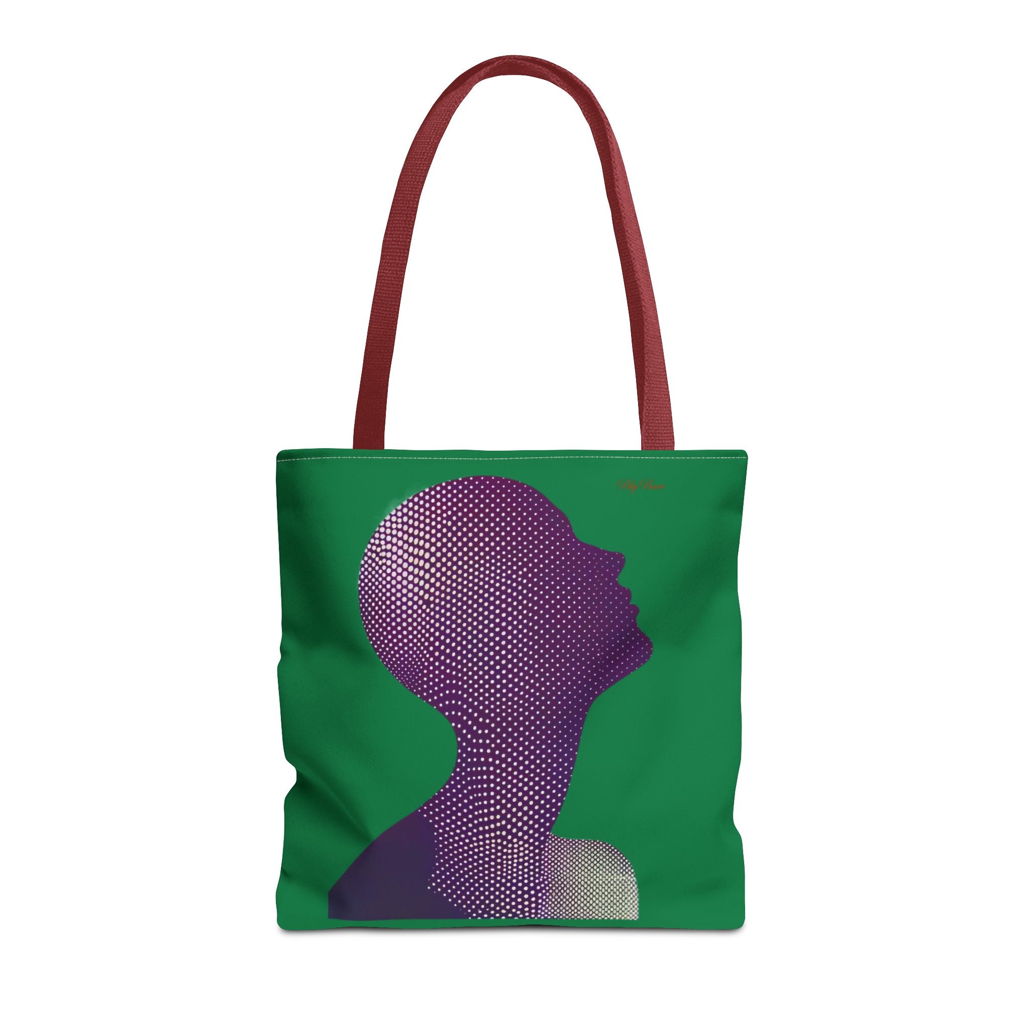 Bolso de mano - Quantum Cutie - Rayas escarlatas