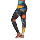 High Waist Yoga - Galaxy Groove