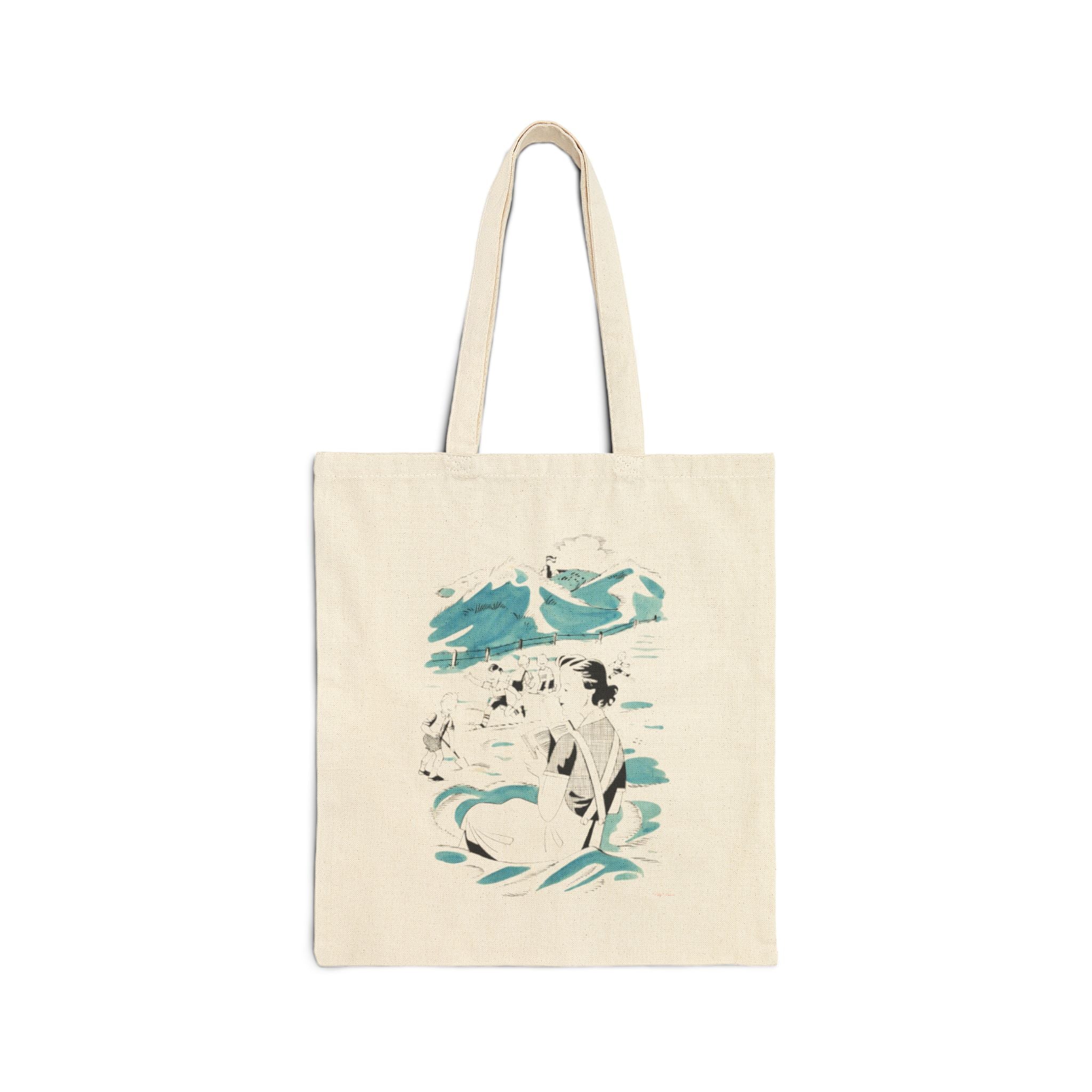 Cotton Canvas Tote Bag - Moment of Zen