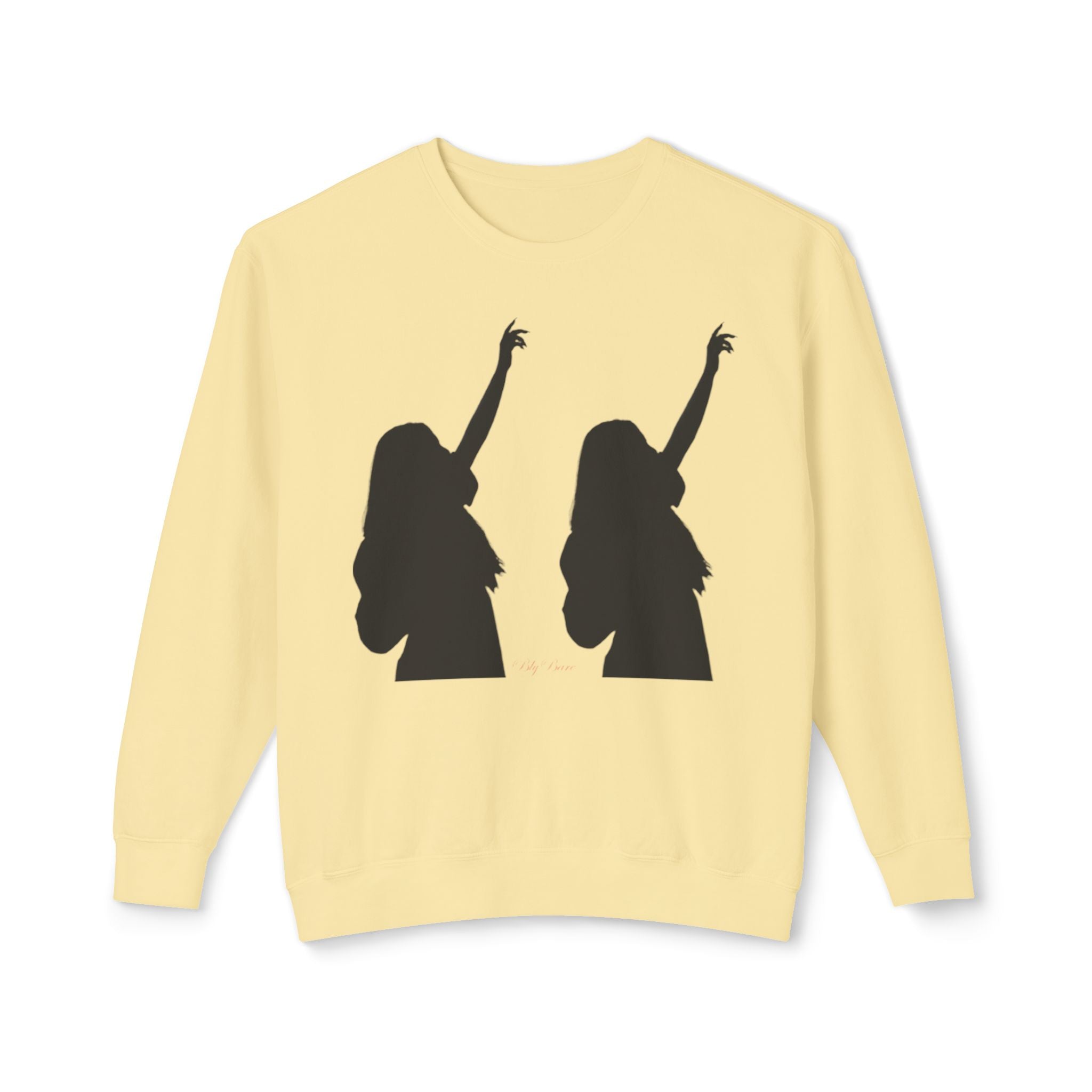 Sudadera unisex ligera con cuello redondo - Silhouette Sisters