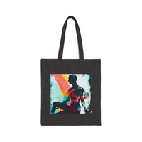 Cotton Canvas Tote Bag - Color Break